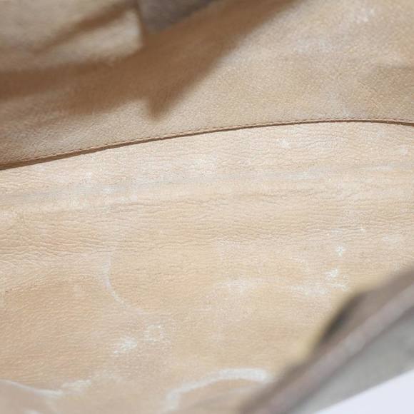 GUCCI GG Supreme Web Sherry Line Clutch Bag PVC Beige 89 01 030 Auth 65174 - Picture 10 of 16